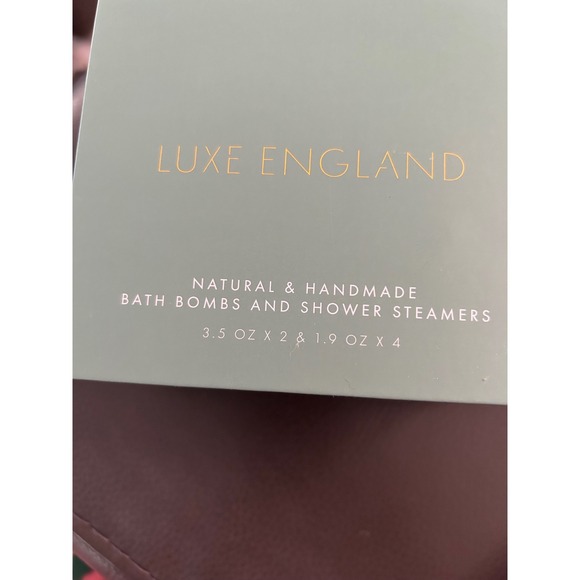 Luxe England Other - Luxe England Natural Handmade Bath Bombs and Shower Steamers Gift Set 6pc